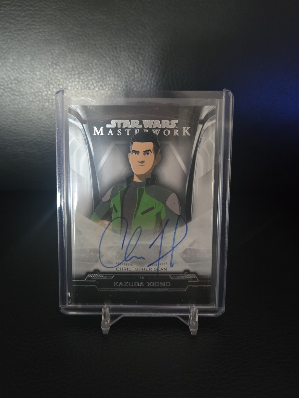 2019 Topps Star Wars Masterworks Kazuda Xiono Autographed Trading Card